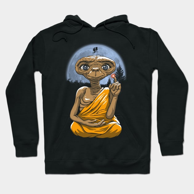 Extra Enlightenment Hoodie by Vincent Trinidad Art